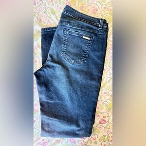 Michael Kors Women's Dark Blue Straight Jeans